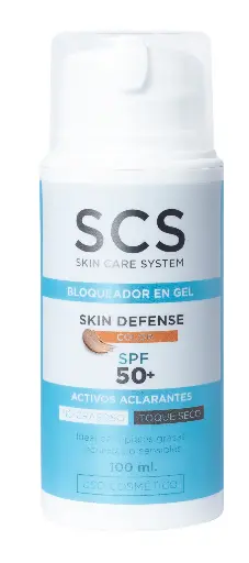 SKIN DEFENSE COLOR - Bloqueador en gel FPS 50+